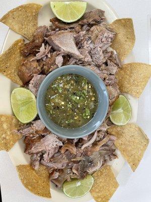 Carnitas y buche