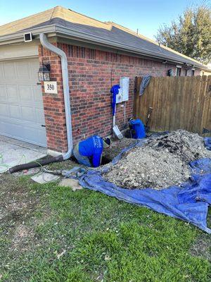 Slab foundation repair in San Antonio