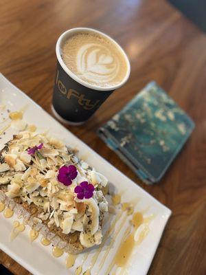 Turkish latte and Flower Child.