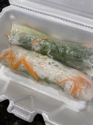 King's spring rolls