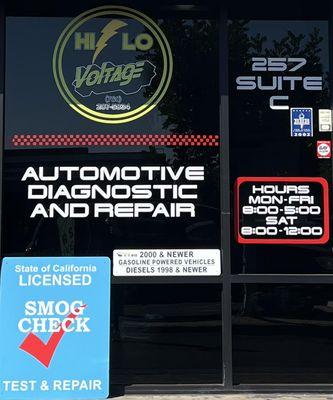 HiLo Voltage Auto Diagnostics and Repair