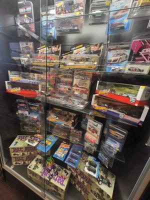 If you love collecting die cast cars then this the place to be  very large selection from regular buys to unique buys