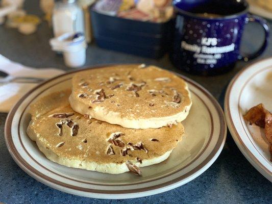 Pecan pancakes