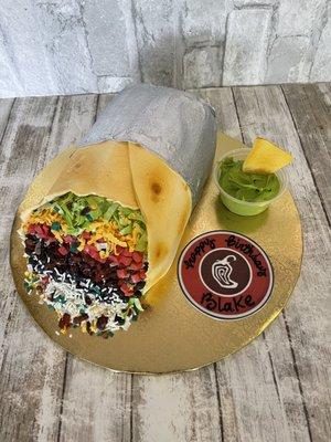 Burrito cake