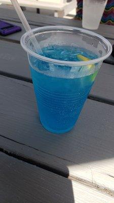 Thursday drink special. Ocean Wave. Taste kinda like a slushy.