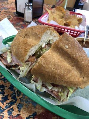 Torta oaxaqueña