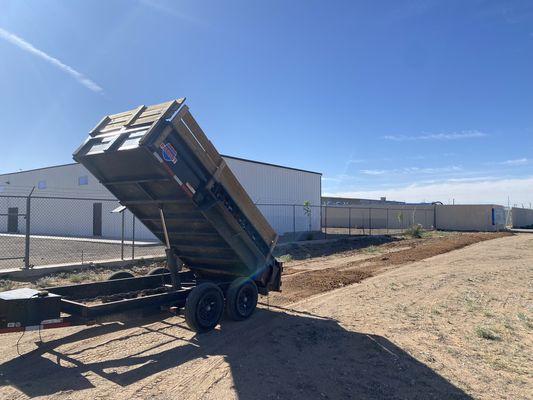 Dump trailer services