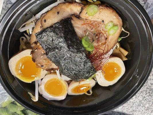 Pork Ramen, broth was very flavorful and rich.