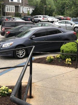 Chevy Malibu with tint