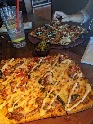 Short rib flatbread! YUM!