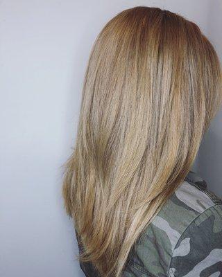 Medium ash blonde