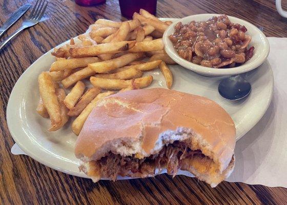 BBQ Pork Sandwich (lunch special)