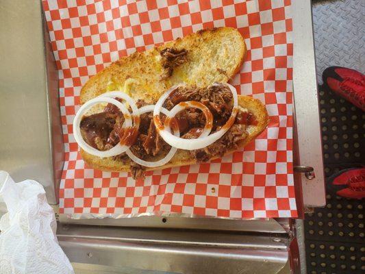 brisket po boys