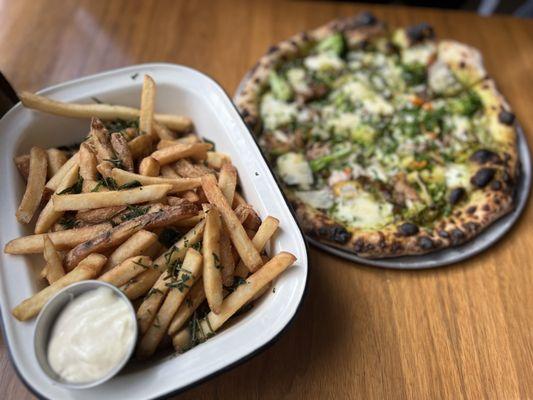 Fries with Lemon Aioli