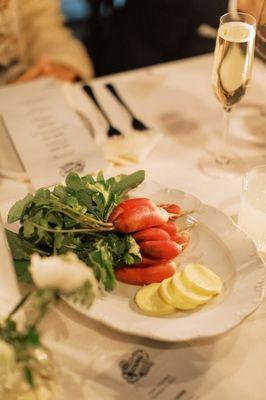 Radishes and Butter.