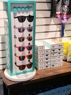 Now selling Goodr Sunglasses