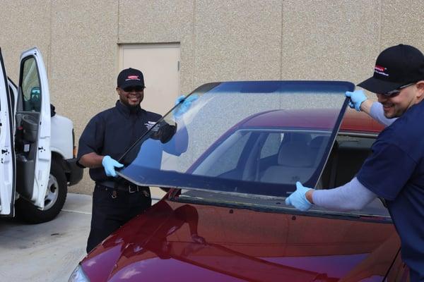 Auto Glass Services including windshield replacement