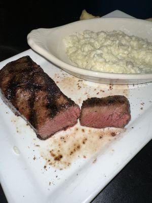 American Wagyu Flat Iron w/ risotto