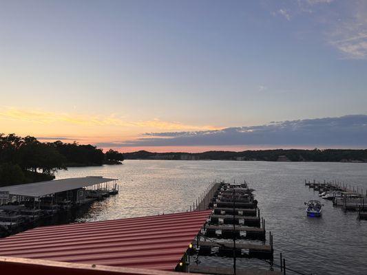 View from patio