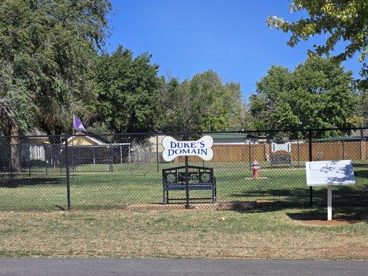 EVEN HAS A DOG PARK FOR YOUR TRAVELLING COMPANION.