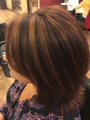 Tiger eye highlights