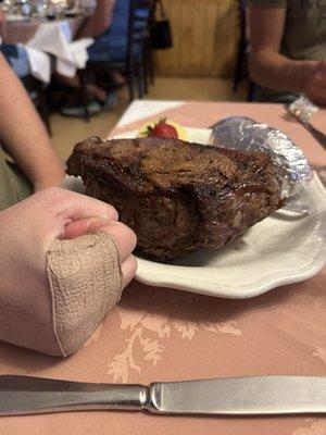 Huge steaks!!