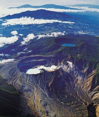 The Paos volcano in Costa Rica!