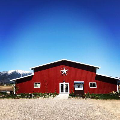 Our enchanting barn set in the countryside of the Flathead Valley, Montana