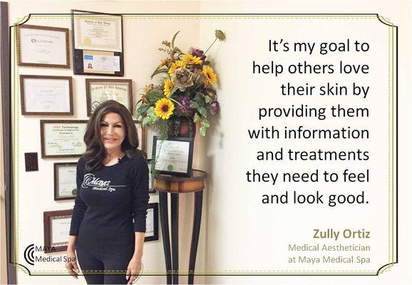 Zully Ortiz - Medical Aesthetician