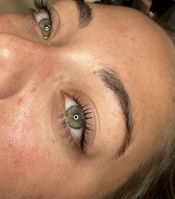 Lash lift & tint