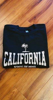 California graphic sweatshirt