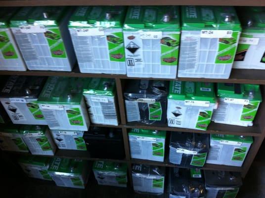 Car Batteries in Stock