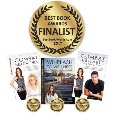 3 of Dr. Karin's books made it as finalists in the Best Book Awards in 2017 in Health and Wellness categories.