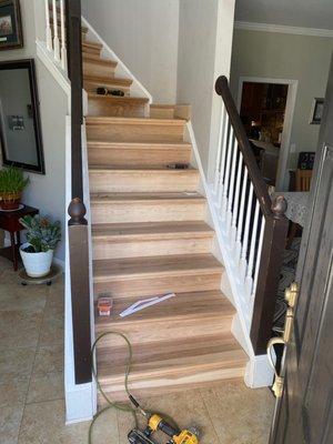 Build stairs