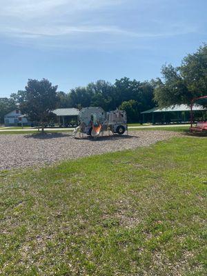 Cement mixer play equipment