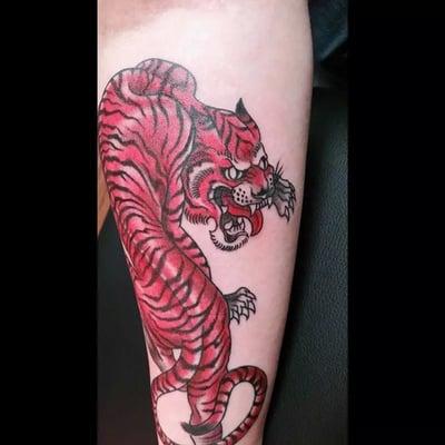 Red tiger