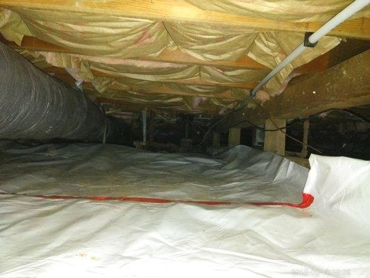 Vapor Barrier Crawl Space