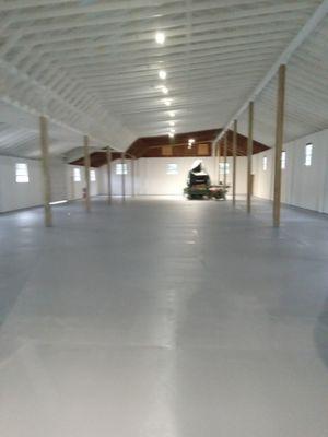 Large epoxy floors