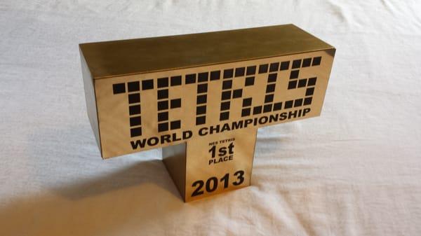 Classic Tetris World Championship Trophy 2013!