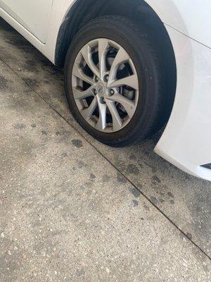 Flat tire