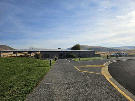 Visitor center exterior