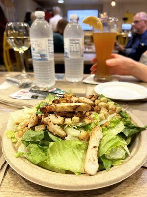 Chicken Caesar salad