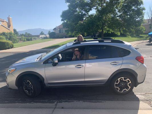 My daughter loves her 2016 Crosstrek Premium!