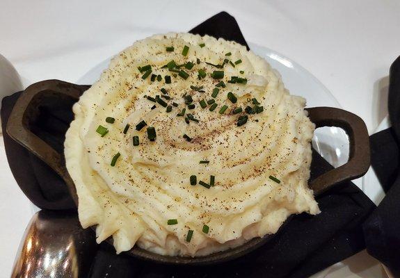 Enormous pile of mashed potatoes