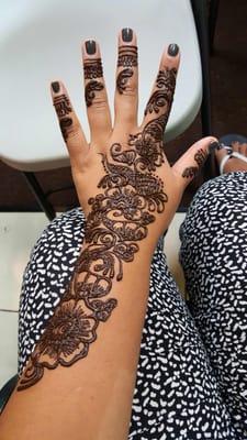 My henna.