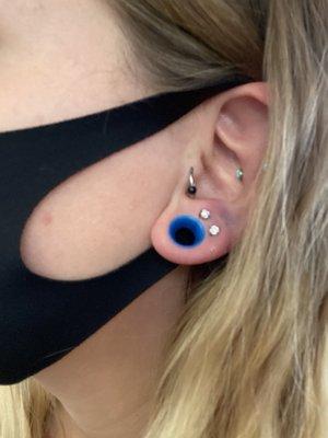 Stacked lobe