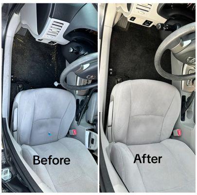 Interior cleaning