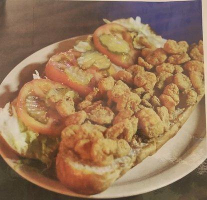 shrimp poboy