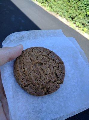 Terrible ginger cookie. But at least just $0.64