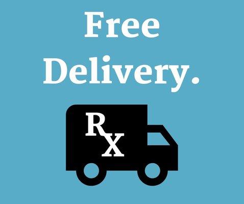 We offer free delivery.